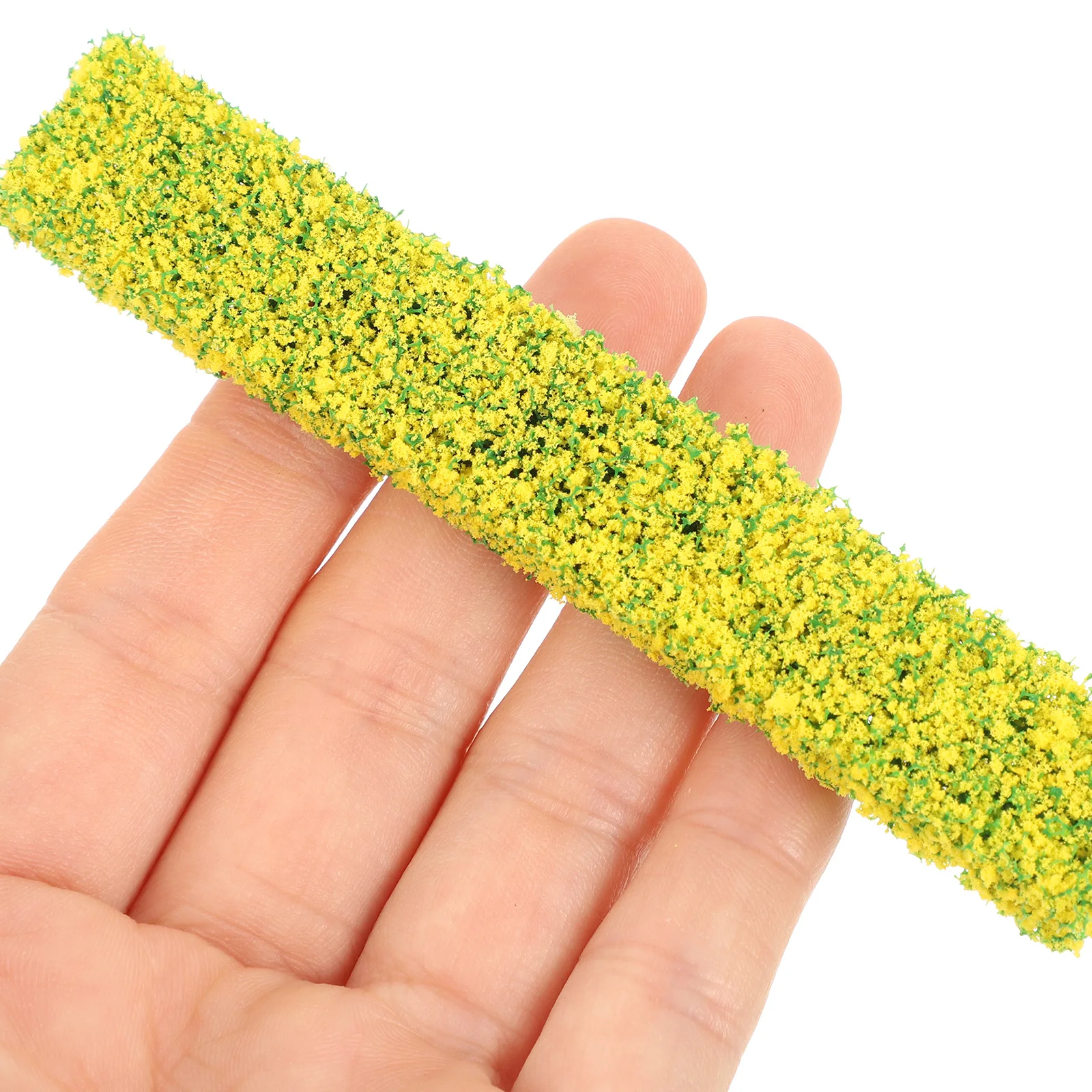 

20pcs Mini Flower Decoration Carpet Floral Vegetation Sponge Shrubs for Sand Table Model Train Railway Architecture Micro