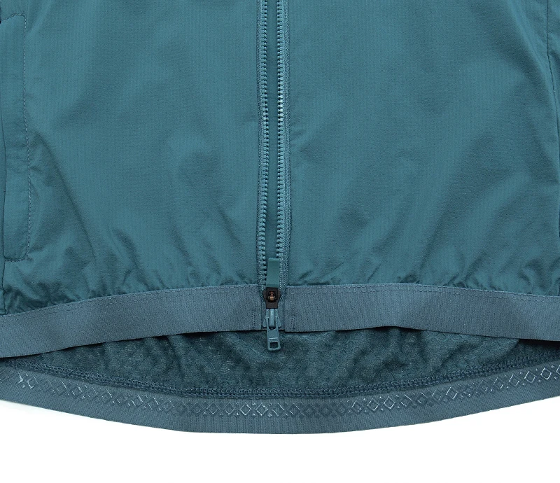 YKYW Herren winddichte wasserdichte Langarm-Radjacke YKK Doppelreißverschluss atmungsaktive MTB-Fahrradbekleidung Tops Pro Team Jersey – Detail 10