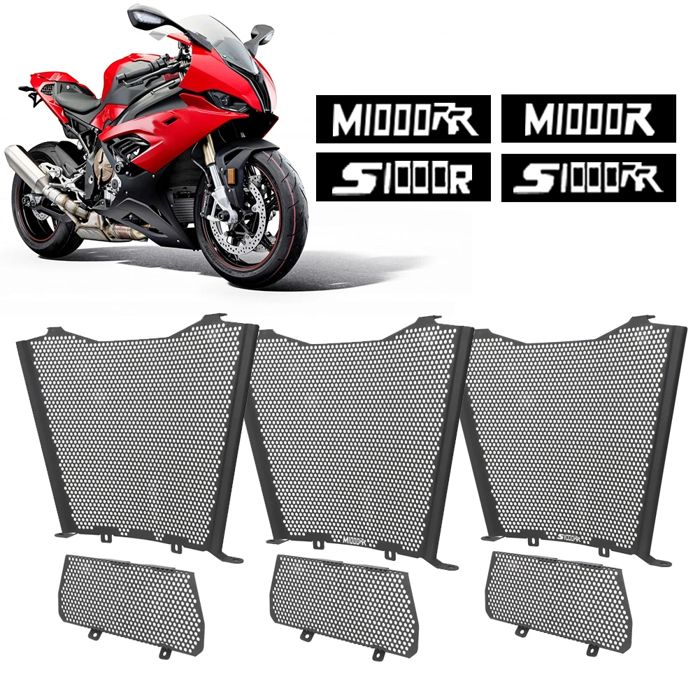 

Motorcycle Radiator Grille Guard Cover Oil Cooler Guard Protector For BMW S1000R S1000RR 2019 2020 2021 2022 2023 M1000RR M1000R