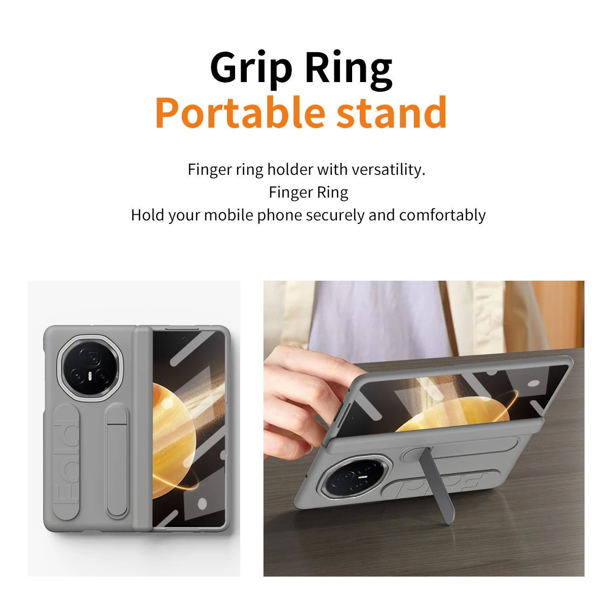 

Для Huawei Magic V5 V3 Vs3 держатель для браслета с магнитным шарниром, чехол на 360, полный защитный ремешок, стеклянная пленка для экрана, защитный чехол