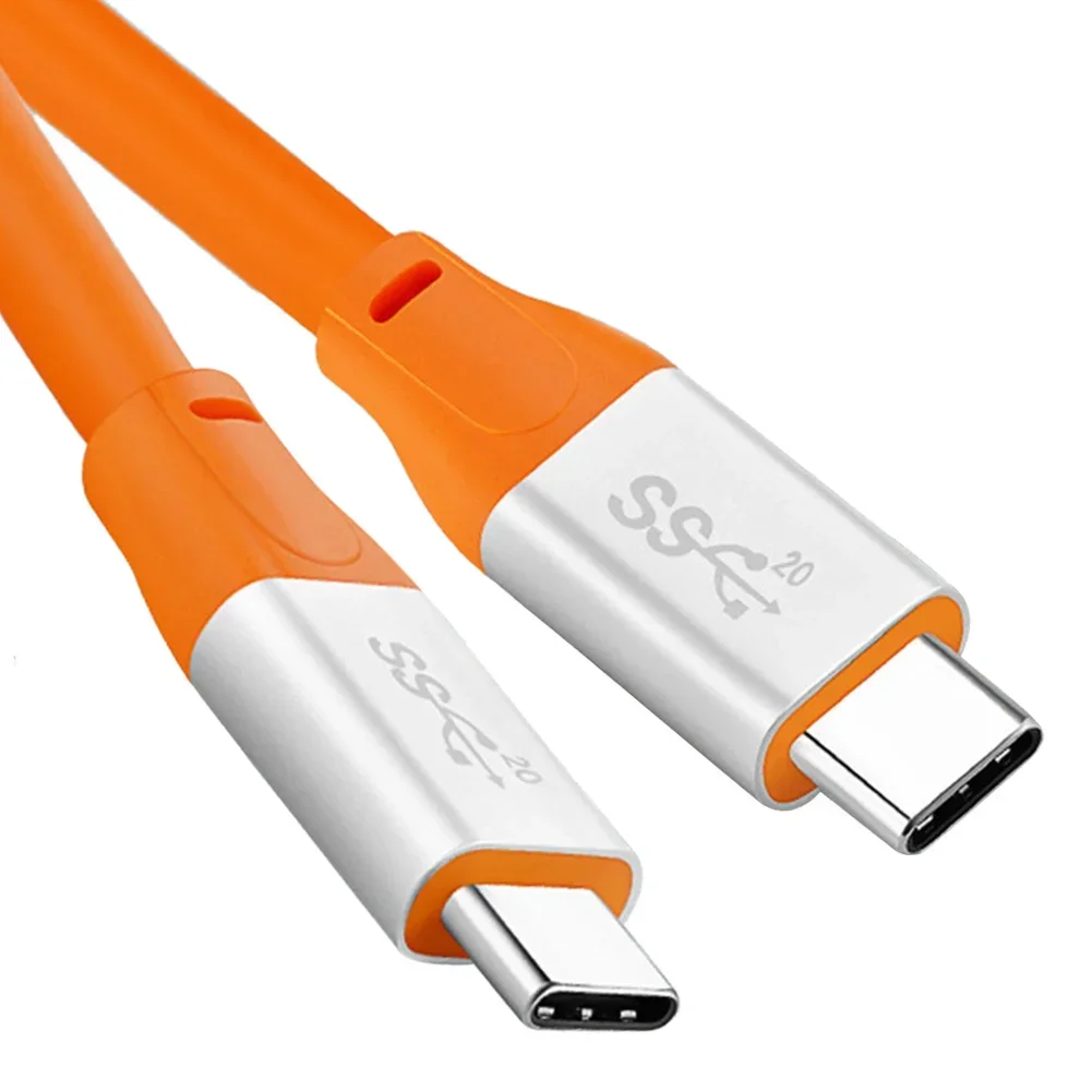 Type C Cable PD100W 20Gbps Type C Fast Charging Data Cable Support 4K60Hz Audio Video 20V5A Usb 3.1 Gen2 for Ipone15 for Mate60