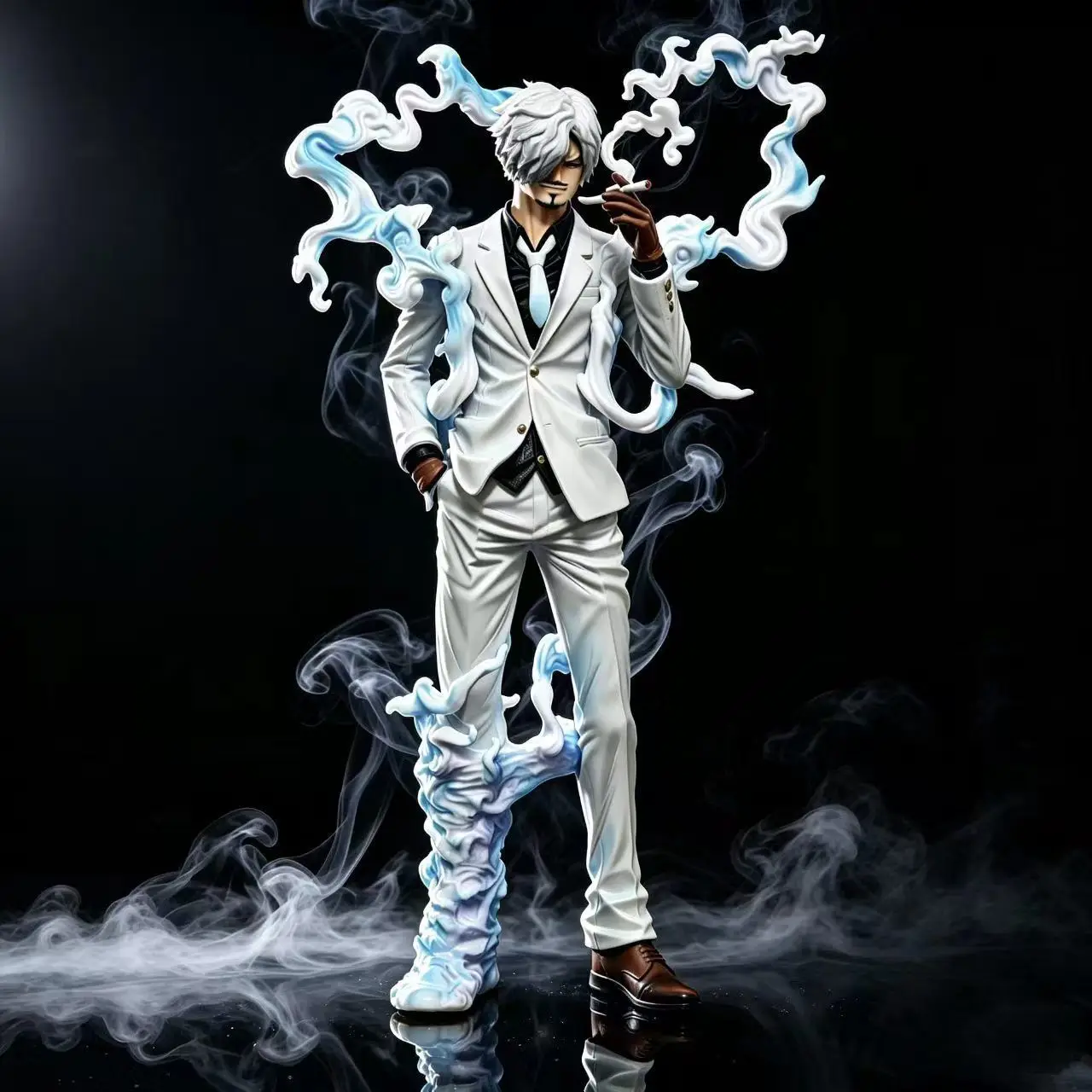 

One Piece Nika Series Sanji Anime Action Figure Collectible Statue Desktop Ornament Wholesale For Anime Collectors Home Decor