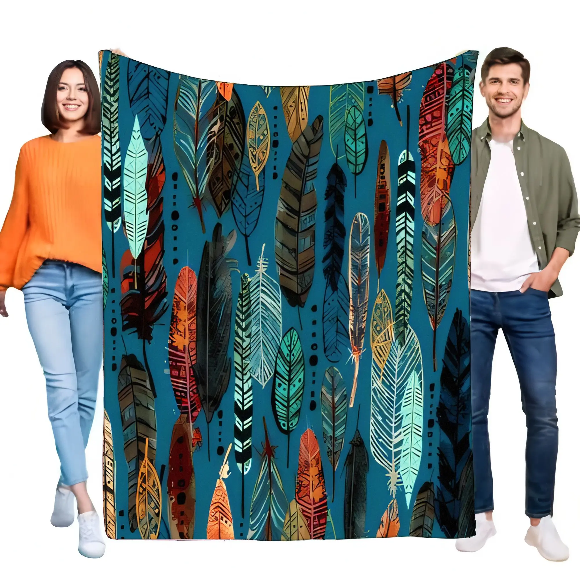 Colorful Feather Pa…