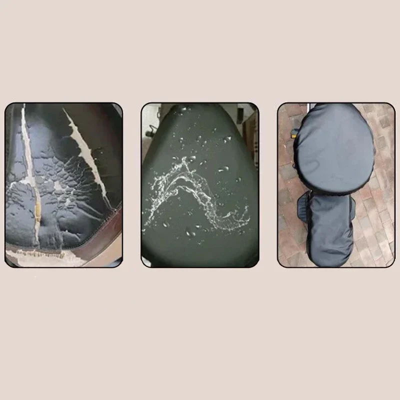 Universal Electric Vehicle Seat Cushion Cover Waterproof All-inclusive Seat Protector Sunscreen Heat Insulation Bike Seat Cover