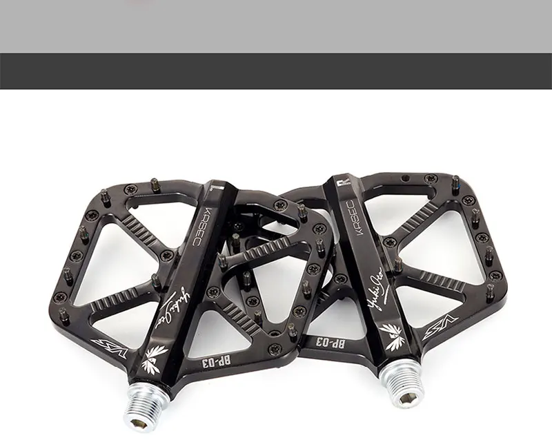 Fahrradpedale aus Aluminiumlegierung, ultraleicht, gedichtete 3-Lager-MTB-Fahrradpedale, Zubehör für Mountainbike und Rennrad, Lagerpedale – Detail 16
