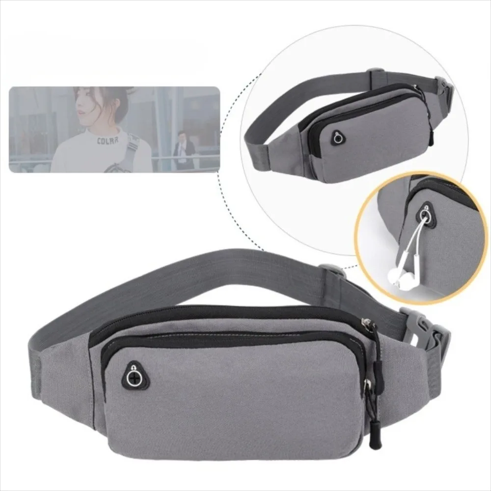 Lightweight Running Waist Bags Adjustable Strap Breathable Marathon Running Bag Belt Pouch Multi-function Sports Phone Bag