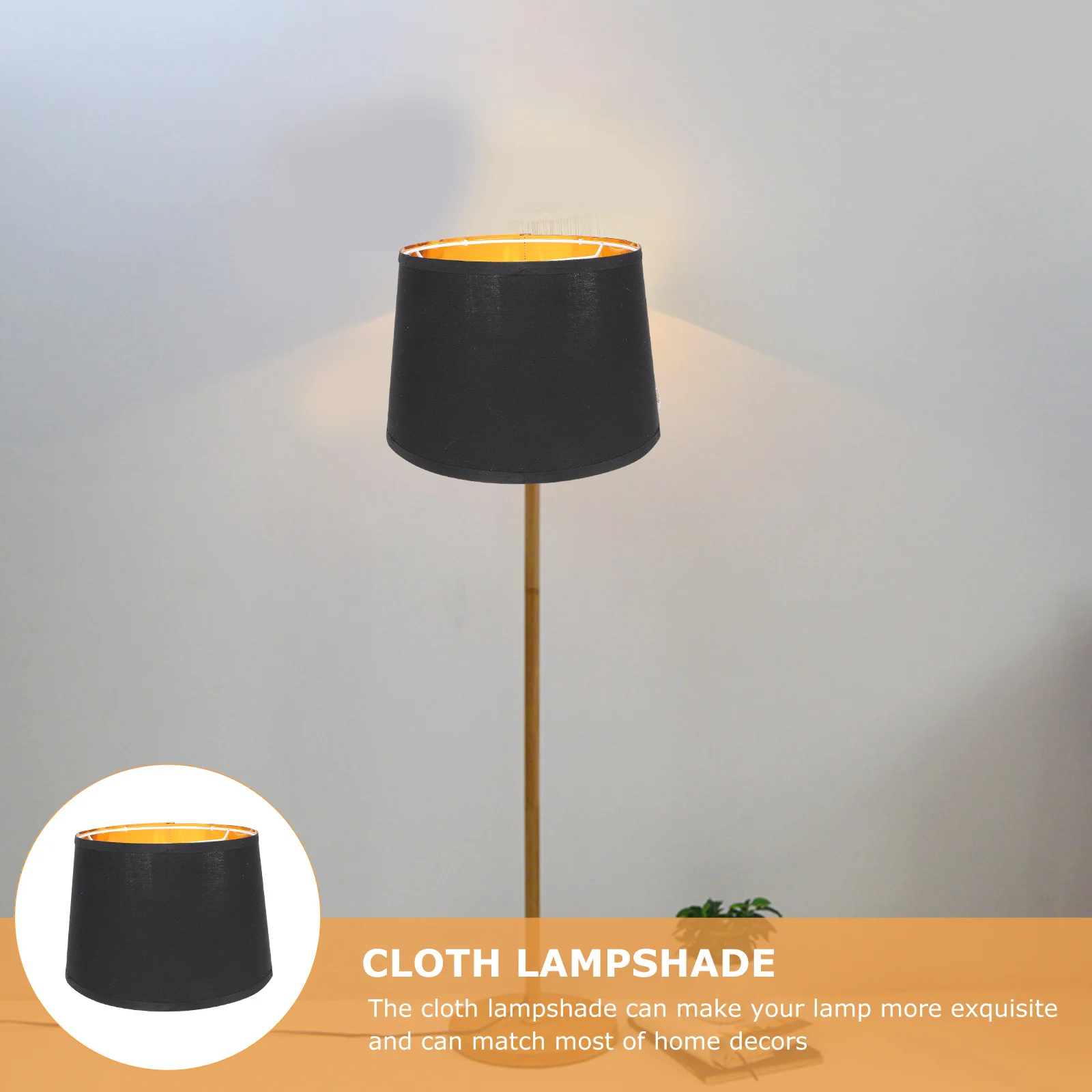 غطاء مصباح قابل للطي قابل للفصل، غطاء مصباح طاولة صغير، واقي ضوء ناعم لغرفة المعيشة وغرفة النوم وأغطية إضاءة الدراسة #4