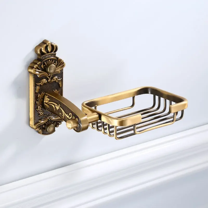 

Brass Aluminium Soap Holder Bathroom Soap Basket Morden design Bathroom Accessories Net soap holder Cute bathroom accessories
