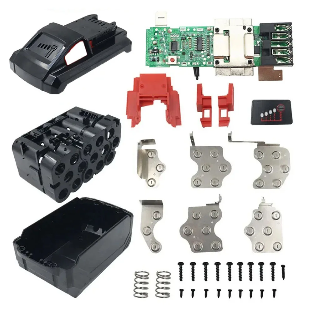 

15 X 21700 Li-ion Battery Plastic Case PCB Charging Board Set For 48-11-1862 48-11-1880 48-11-1850 48-11-1852 48-11-1812