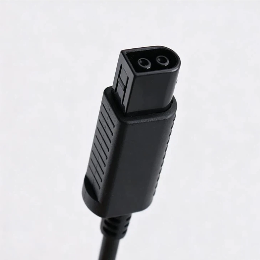 12cm Type C 45W PD Charging Cable For NGC GameCube Console USB C Power Supply Cord (with Blue LED Indicator Light)