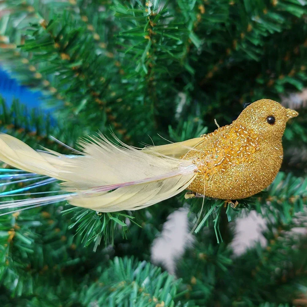 Decorative Bird Clip Home Decor Birds Festive Decorations Bird Specimens Educational Birds Festive Decorations