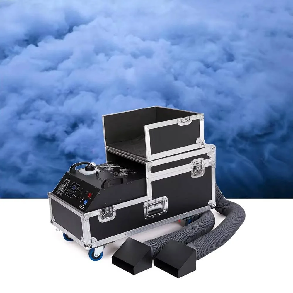 Ship From EU Butoy Stage Low Lying Fog Machine 2000W 3000W 5000W Two Output DMX Remote Control Wedding DJ Water Smoke Machine
