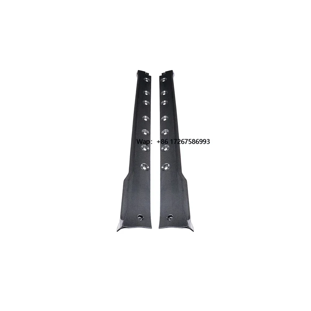 

KBURING Stylish Carbon Fiber Performance Side Skirt Dry Car Parts for 991 to Upgrade 992 Turbo SD Stylish Car Bumpers