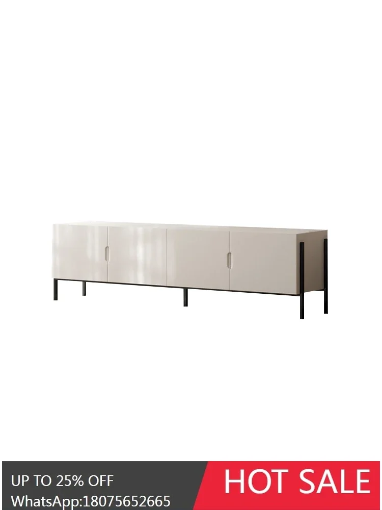 

T9- simple tone Italian minimalist solid wood TV simple living room TV storage side cabinet