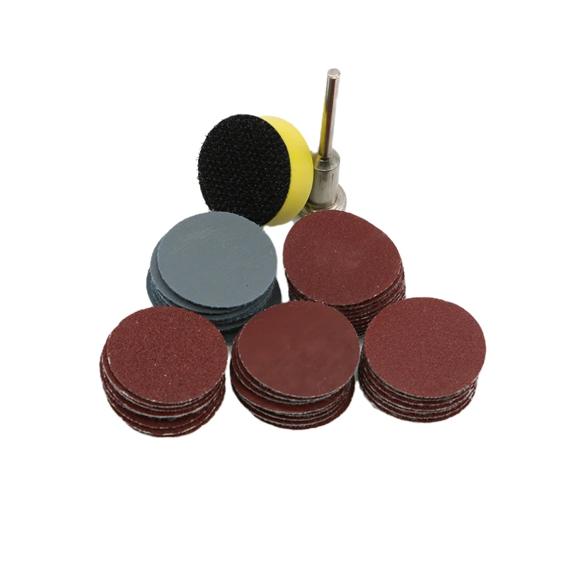 101Pcs 25mm Sanding Polishing Pad Disc Set 1-Inch Mini Sandpapers Abrasive Tools Kit Accessories 100-3000Grit Sanding Disc