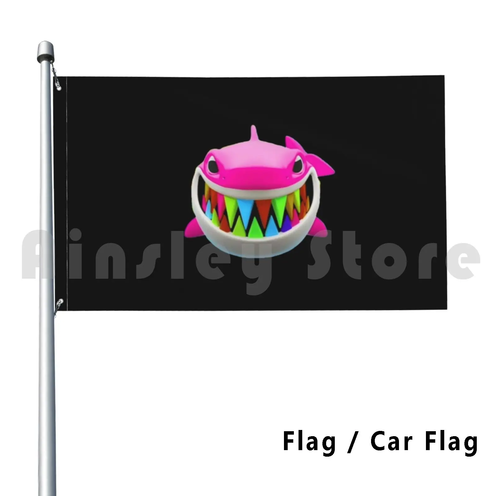 6ix9ine-Trollz 2020, уличный декор, флаг автомобиля Gooba Trollz, гооба, Акула, Sixnine, Тролли, Пенни, музыкальный ТРОЛЛЕР