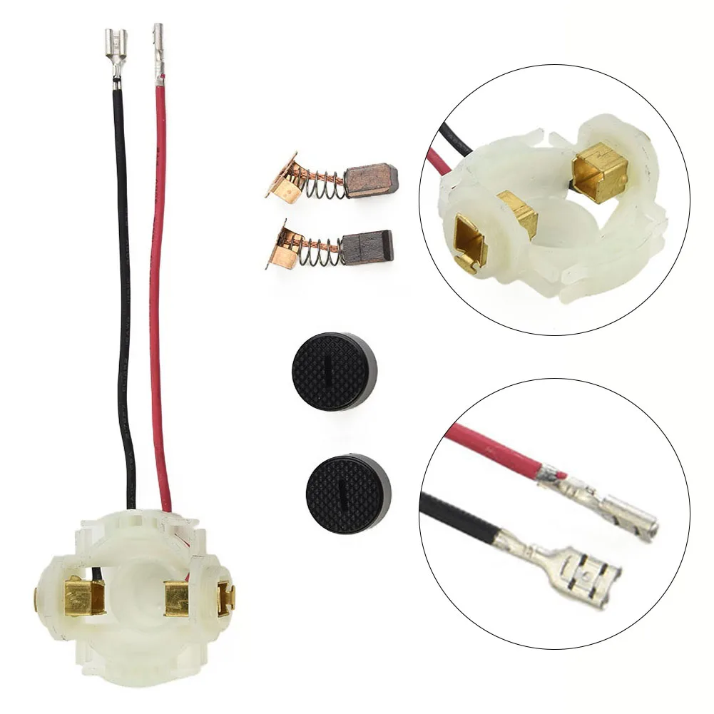 Imagem -05 - Escovas de Carbono com Capas para Makita Ferramentas Elétricas Suporte da Escova Acessórios de Substituição Cb430 Bga450 Bga452 Bjs160 Pcs