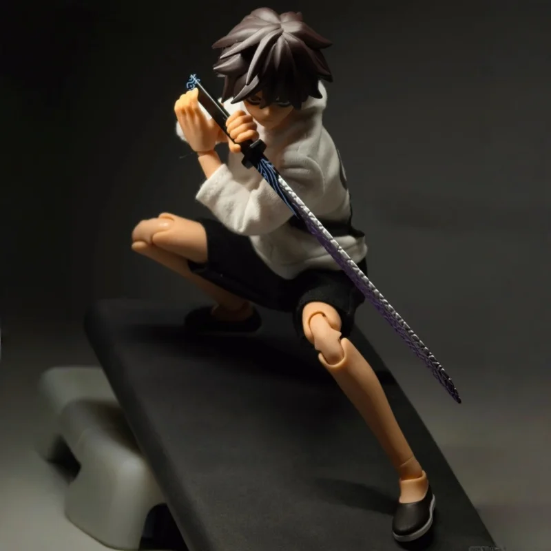 GONG STUDIO ciseaux sept figurine 1/8 échelle Joint mobile poupée tissu robe décoration de bureau modèle à collectionner jouet cadeau