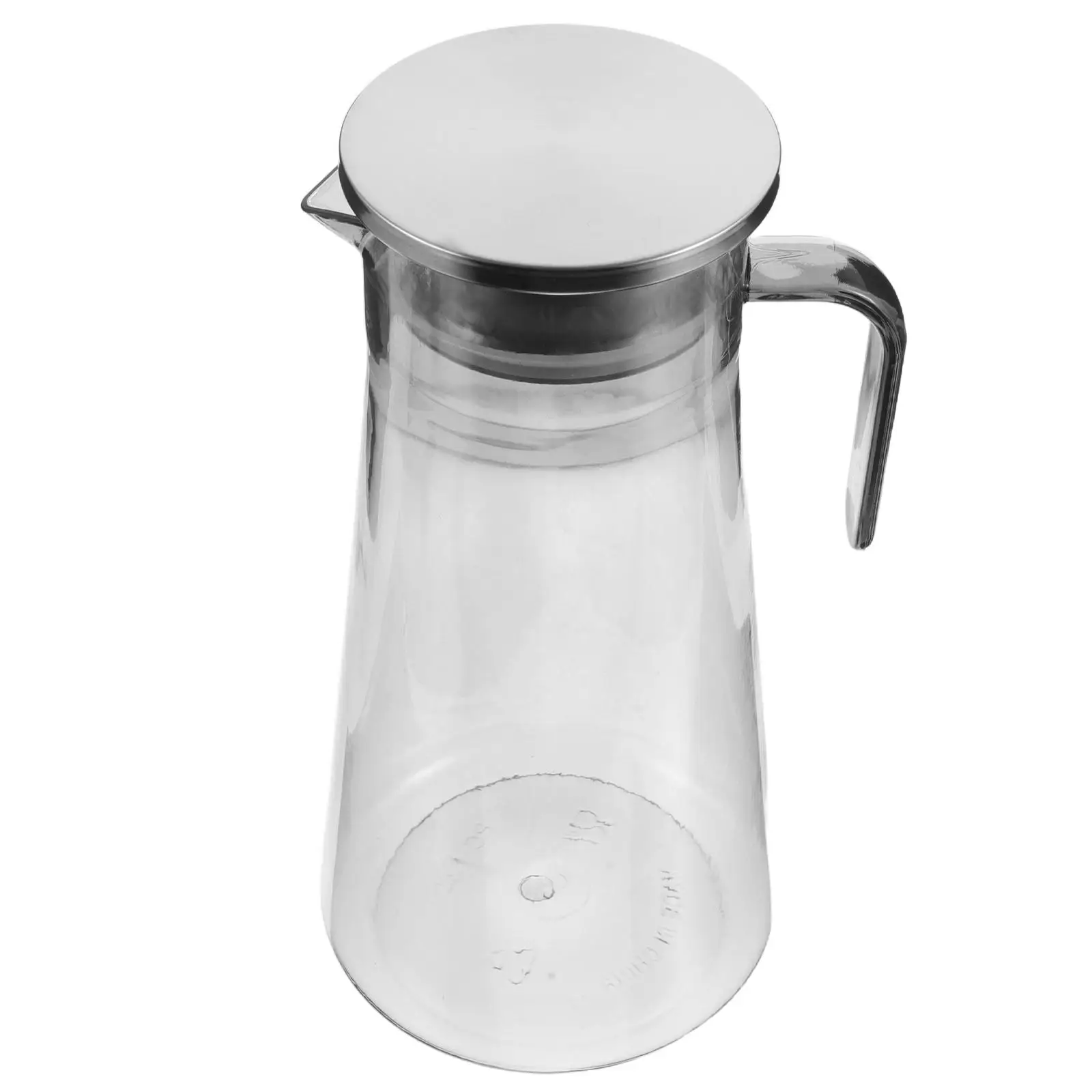 

Cold Water Pitcher Bottle Lemonade Tea Dispenser Fruit Dark Grey Serving Clear Acrylic Juice Drink Beverages Multifunctional