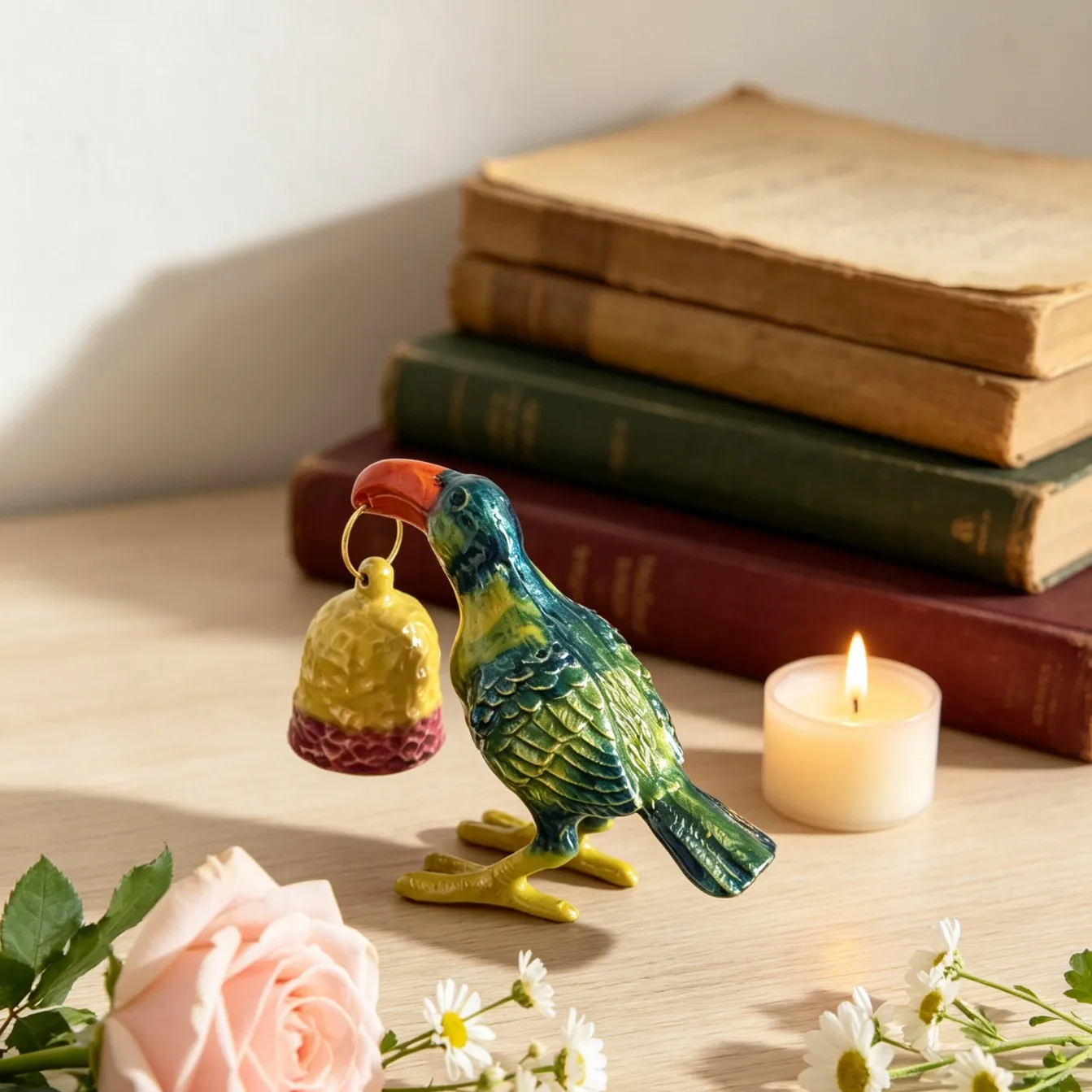 Creative Toucan Candle Extinguishing Ornament Scented Candle Extinguishing Cover Niche Home Decoration Ornament Gift