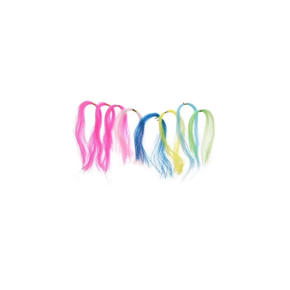 Luminous Silk Fly Tying Line Hook Decorating Crystal Shining String Silk Twisted Strand Lure Decoration Line Assist Hook Tying