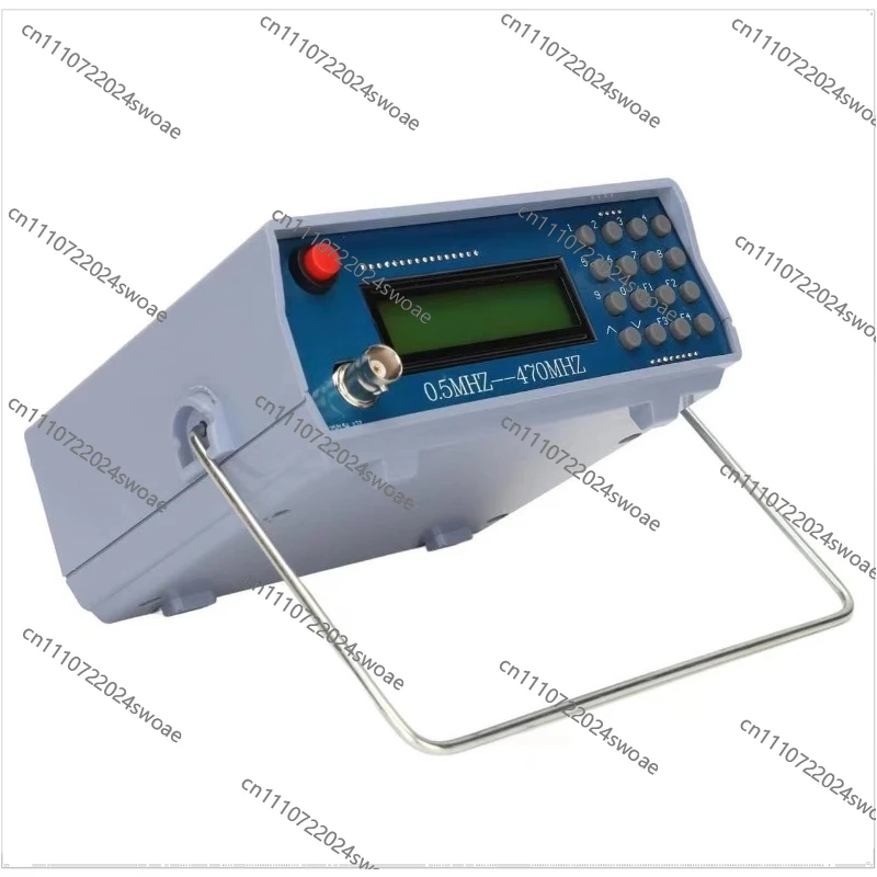 0.5M-470M RF Signal Source Generator Instrument Tester for FM Radio Intercom Debugging