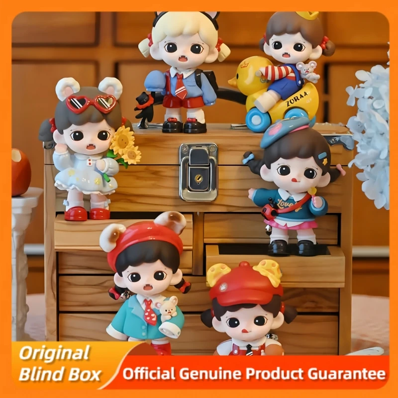 

New Genuine Baby Zoraa Cuteness Is Gustice Series Blind Box Cute Anime Figure Pvc Model Toy Collection Mystery Box Dolls Gift