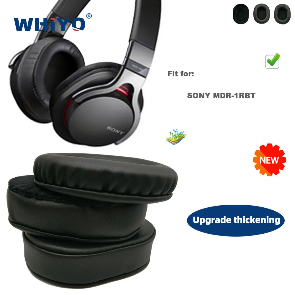 

New Upgrade Replacement Ear Pads for SONY MDR-1RBT Headset Parts Leather Cushion Velvet Earmuff Earphone Sleeve