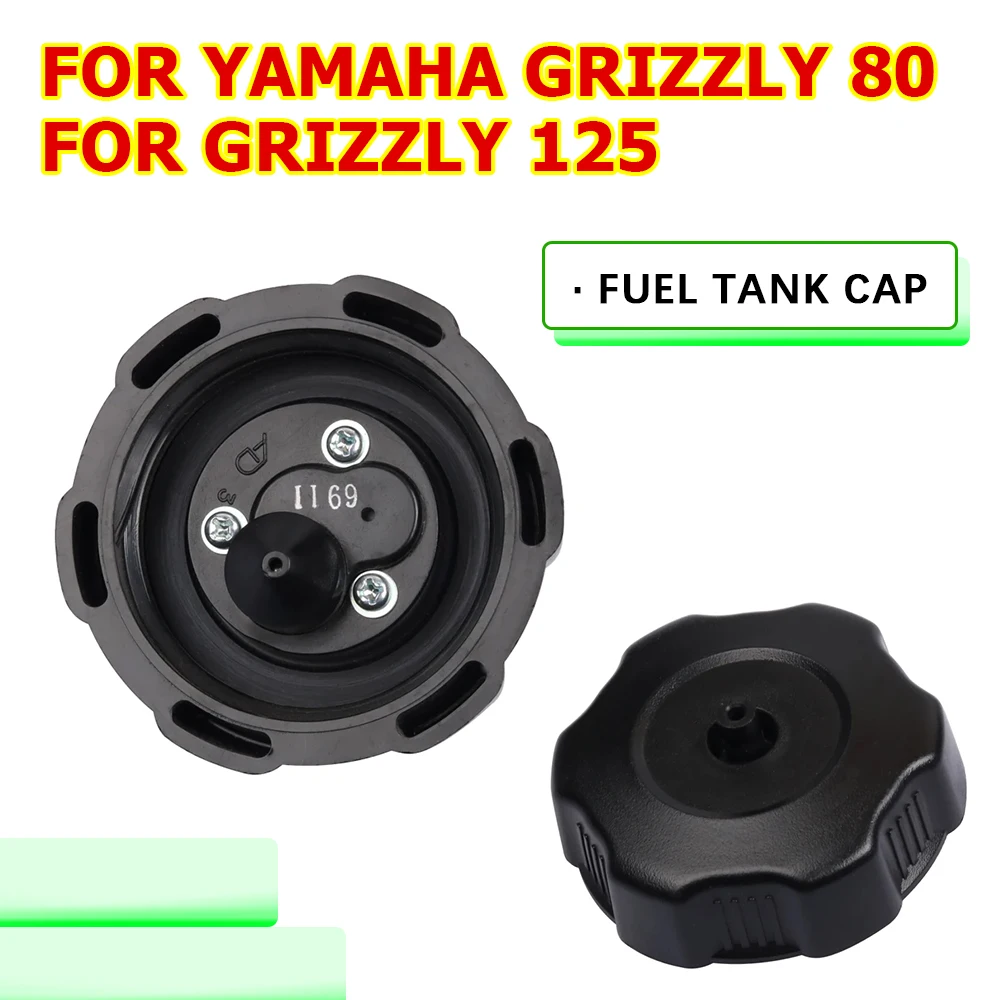 Gas Cap Plastic Cap Fuel Tank Cover For Yamaha Grizzly 80 125 YFM80G YFM125G YFM 80 G 80G Dirt Pit Bike Quad Buggy Accessories