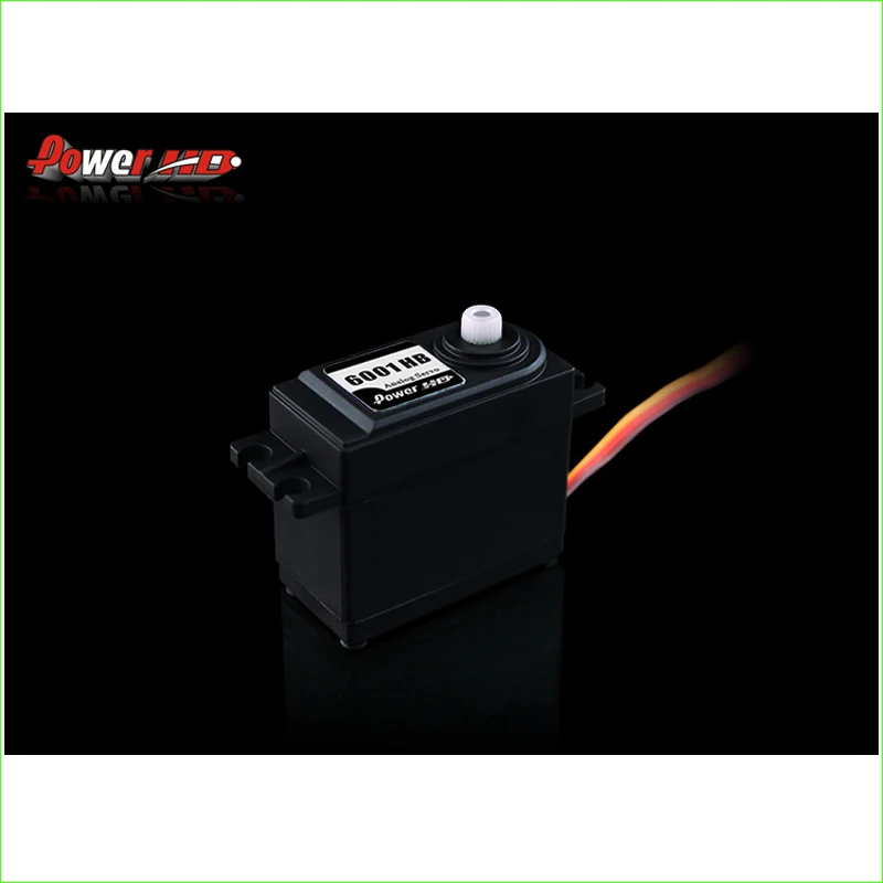 Power HD 6.7kg/ 43g Analog Servo HD-6001HB with Plastic Gear 25T, Double Bearings standard servo for FUTABA KST JR Hitec
