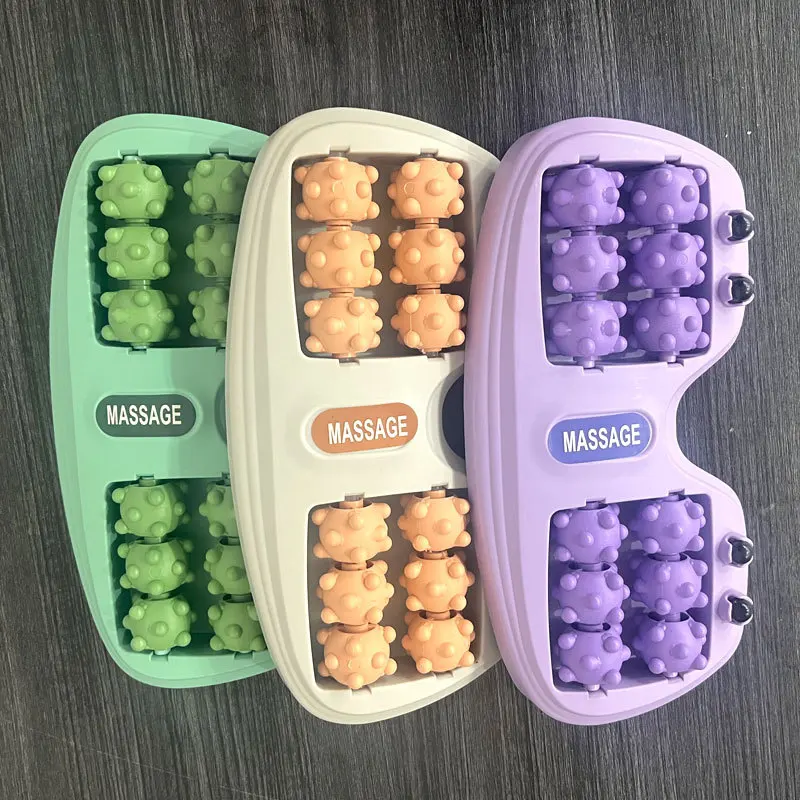 Roller Pijat Kaki Bentuk Cakar Kucing, Alat Pijat Kaki dengan Stimulasi Manik Magnetik, Pereda Nyeri, Roller Relaksasi, Alat Refleksi Titik Pijat