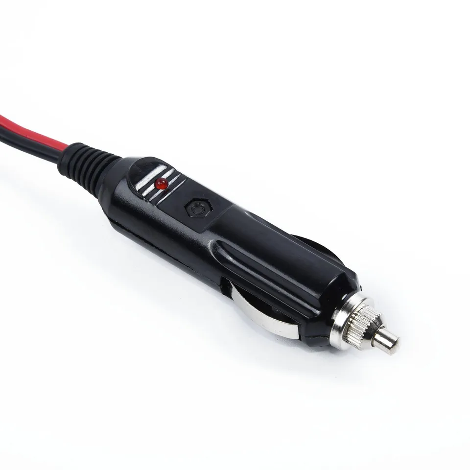 12 Volts Heavy Duty 15A Male Plug Cigarette Lighter Adapter Power Supply  Cord For Almost All Models Of Cigarette Lighter Socket