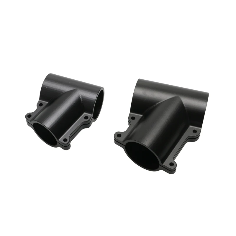 2 SZTUK Statyw ze stopu aluminium D20/25/30mm Uchylny 20 stopni Trójdrożne złącze trójnikowe Rura węglowa Stałe złącze Adapter do RC Plant UAV