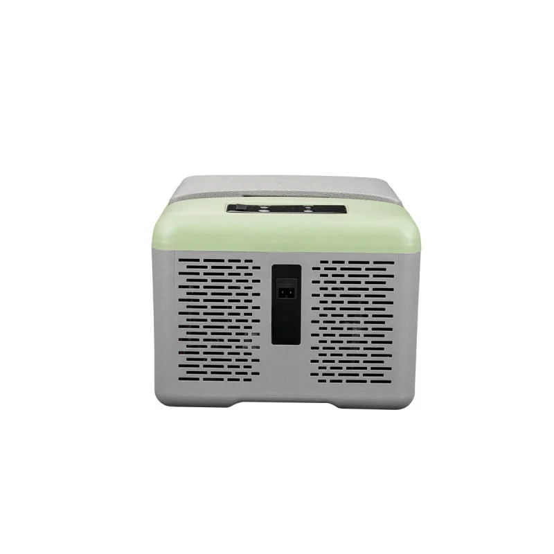 High Quality C9P 9L Portable Small Refrigerator 12V 24V Compressor Green Fridges Freezer Cooling Mod Hot Selling