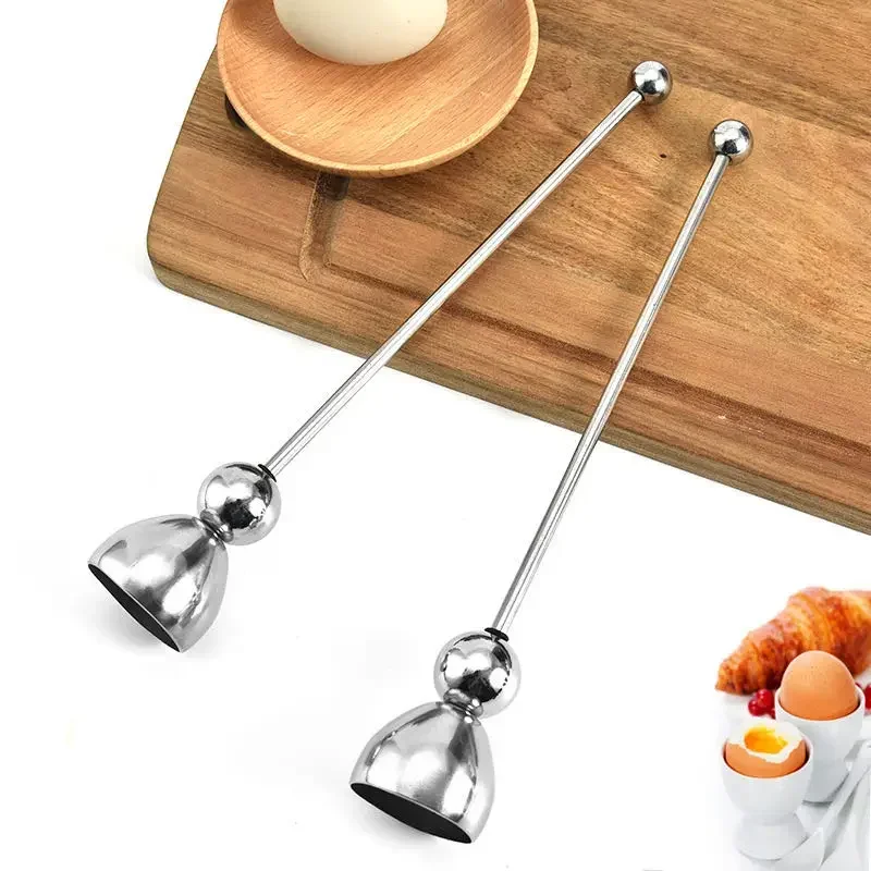 

Topper Egg Cracker Egg Cutter Opener Scissor Shell Boiled Kitchen Tool Cooked Snipper Stainless Steel Breaker Break Beat Clipper