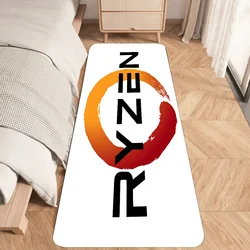 CPU AMD RYZEN Floor Mat Graphic Printed Flannel Doormats for Bathroom Kitchen Entrance Carpet Home Decor