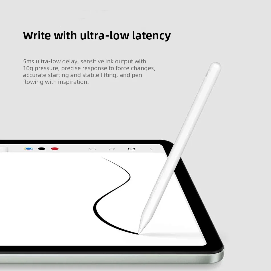 Pena Stylus Xiaomi Redmi untuk Redmi Pad Pro Redmi Pad 2 Tablet 4096 Level Sense 5Ms Latensi Rendah 240Hz Pensil Pintar Menulis Gambar