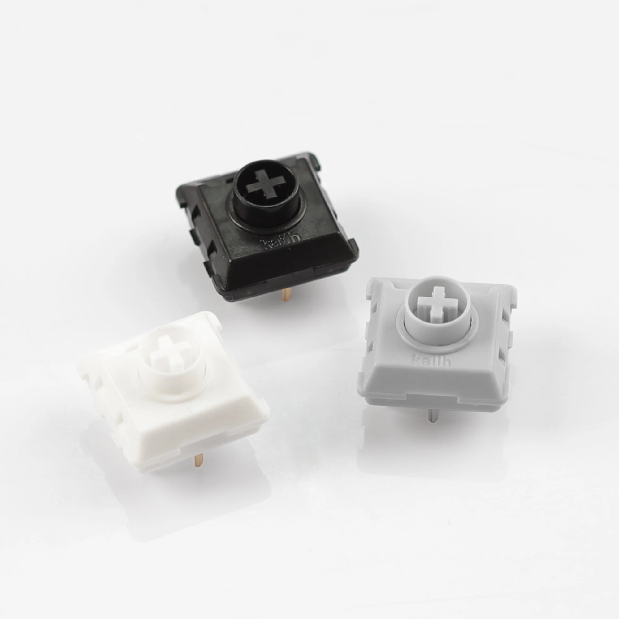Kailh Low Profile 3 Pin 1353 Switches Wind and Rain Series All POM Mechanical Keyboard White Rain Black Cloud Hide Mountain