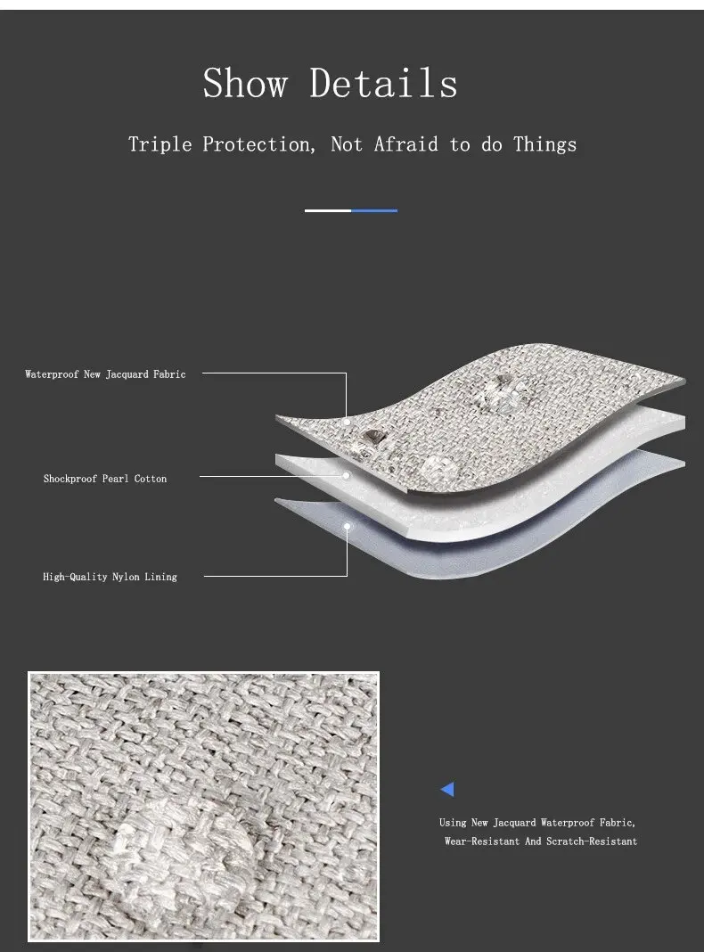 1Pc NEUE Reise Veranstalter Tasche Kabel Lagerung Organisatoren Beutel Tragen Fall Tragbare Wasserdichte Doppel Schichten Lagerung Taschen Kabel – Detail 5