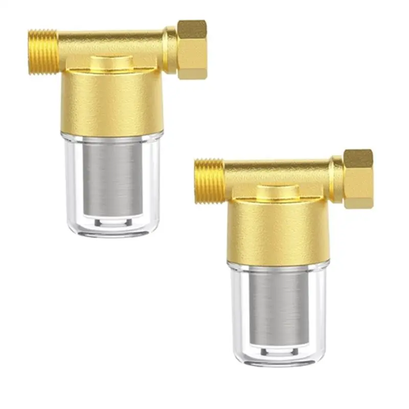 

EYFL-Capable Of Filtering Out Impurities Of 40 Microns, 2Pcs Water Filter Suitable For Washing Machines And Showers