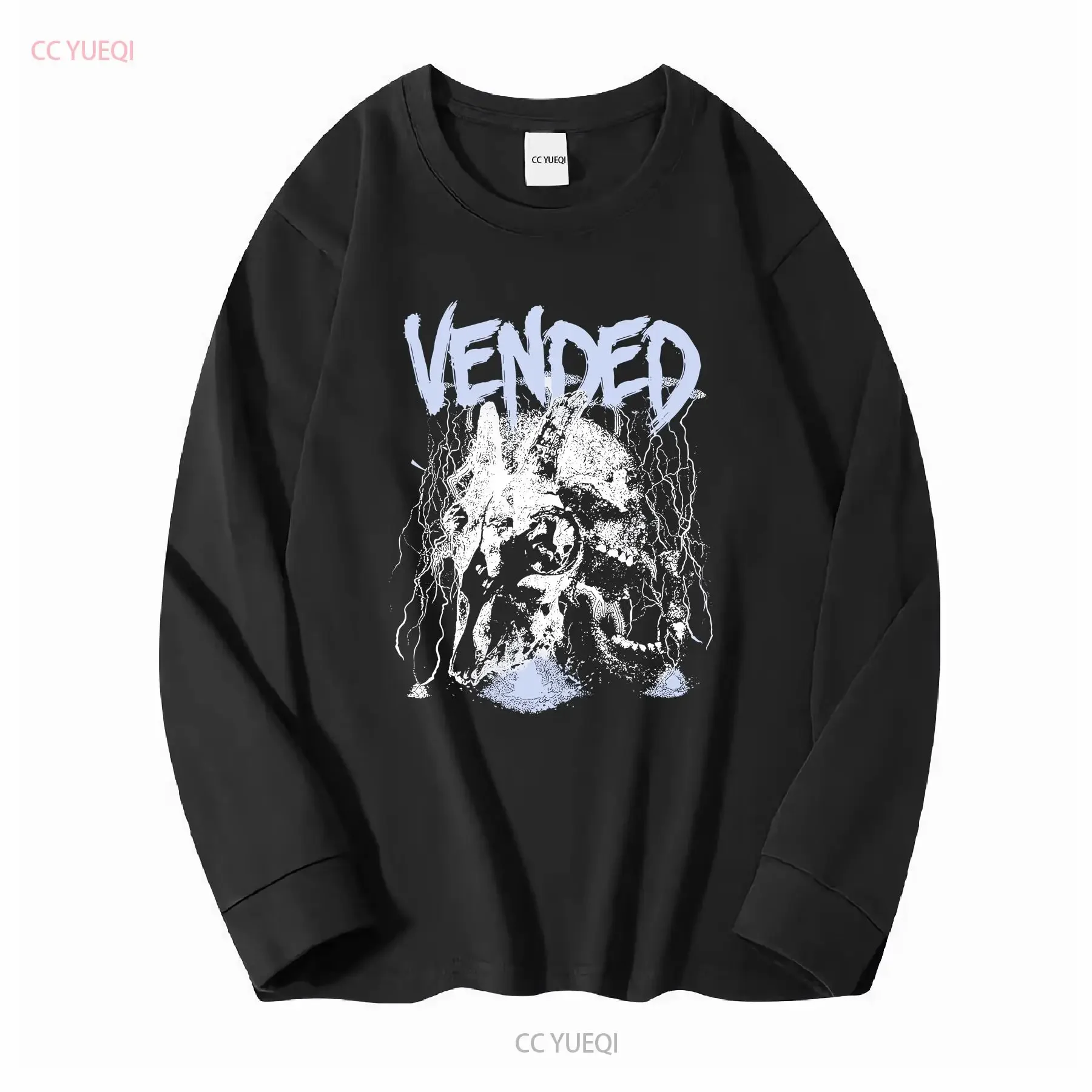 NEW Classic Designed Vended Lightning Sku Duo T Shirt HOT ITEM 2024 vintage Washed Stretched Versatile graphic streetwear