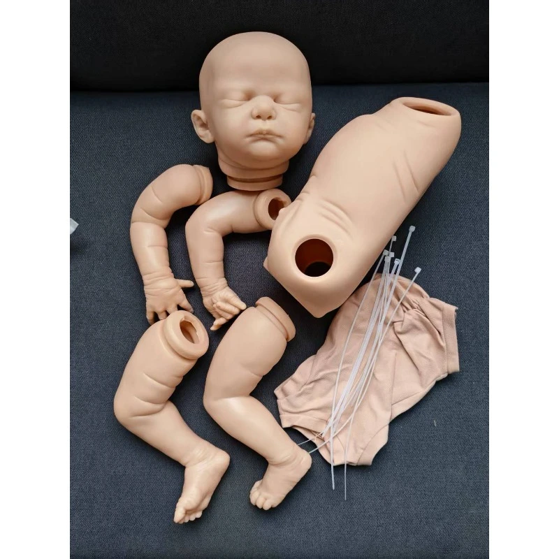 20inch Reborn Doll Kit Demi with Full Body Soft Silicone Fresh Color