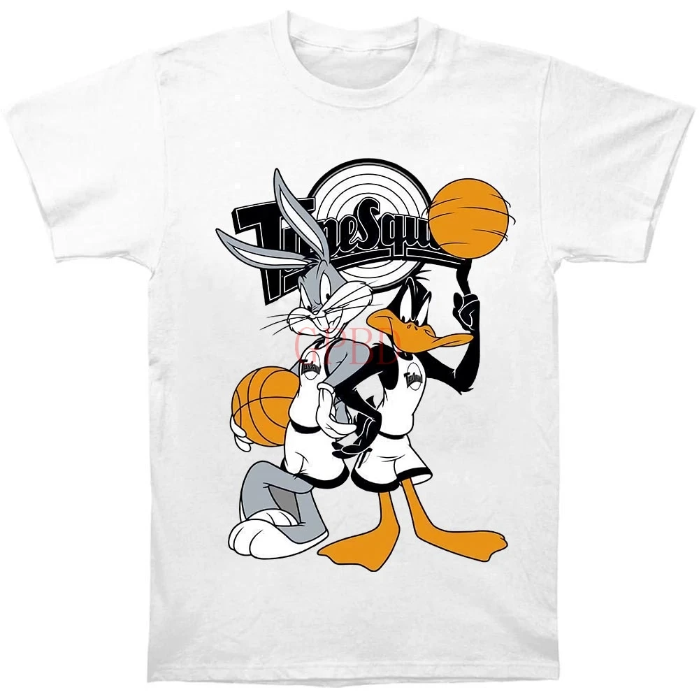 Clothing Space Jam Mens Bugs and Daffy T Shirt