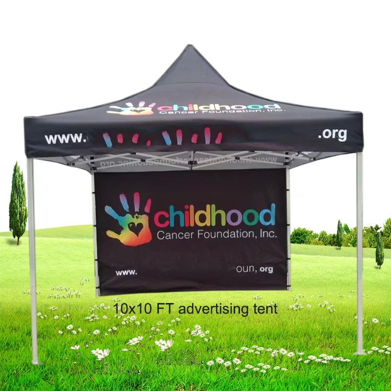 

3*3M Advertising Tents Aluminum Gazebos Customzied Logos Vivid Color Printing For Person Use Business Use Company Promotion Tent