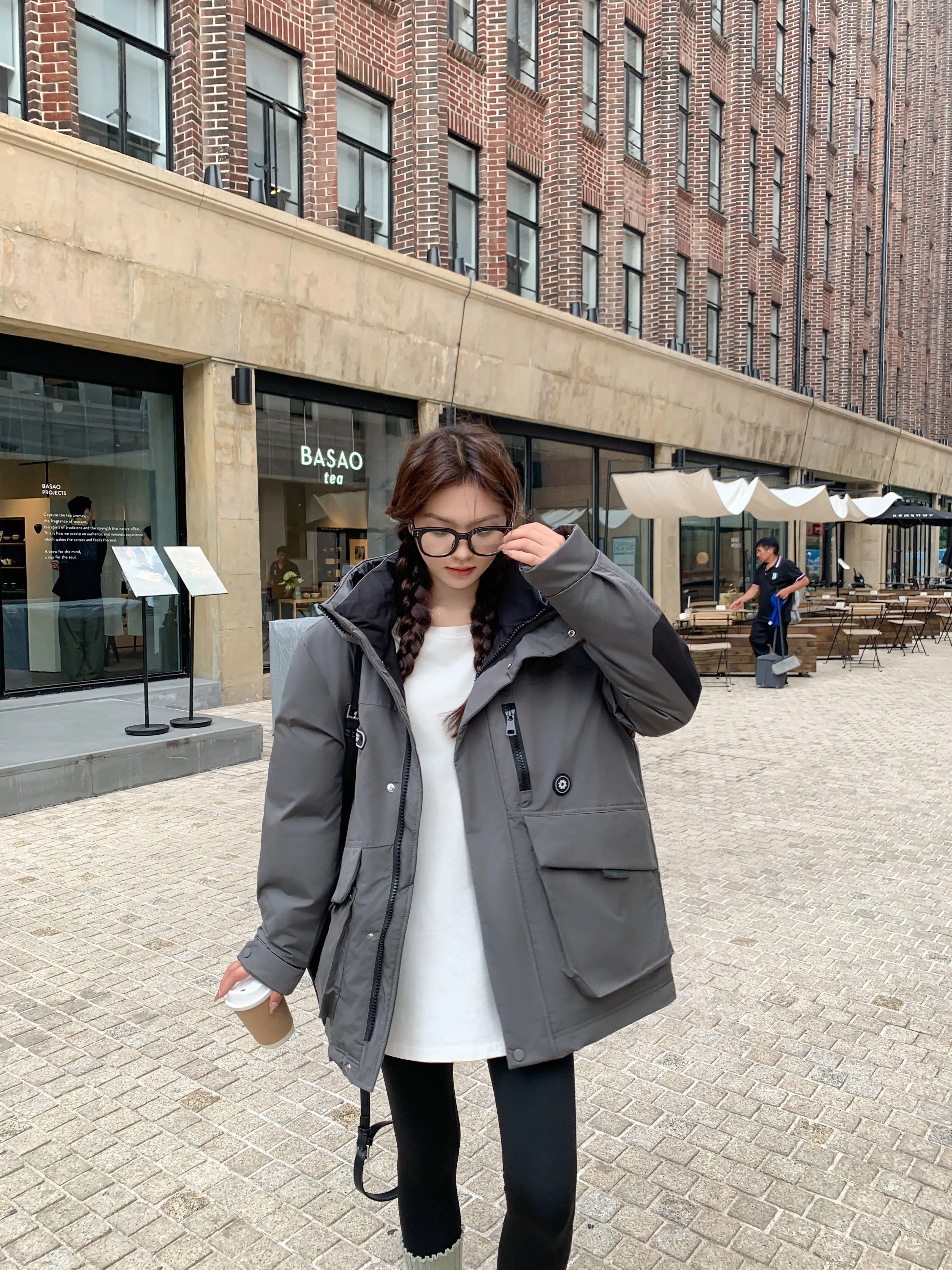 

Пальто-парка женское осеннее, облегающее, из софтшелла, на шнуровке, теплое, с эффектом шерсти, простое, с прострочкой, разноцветное