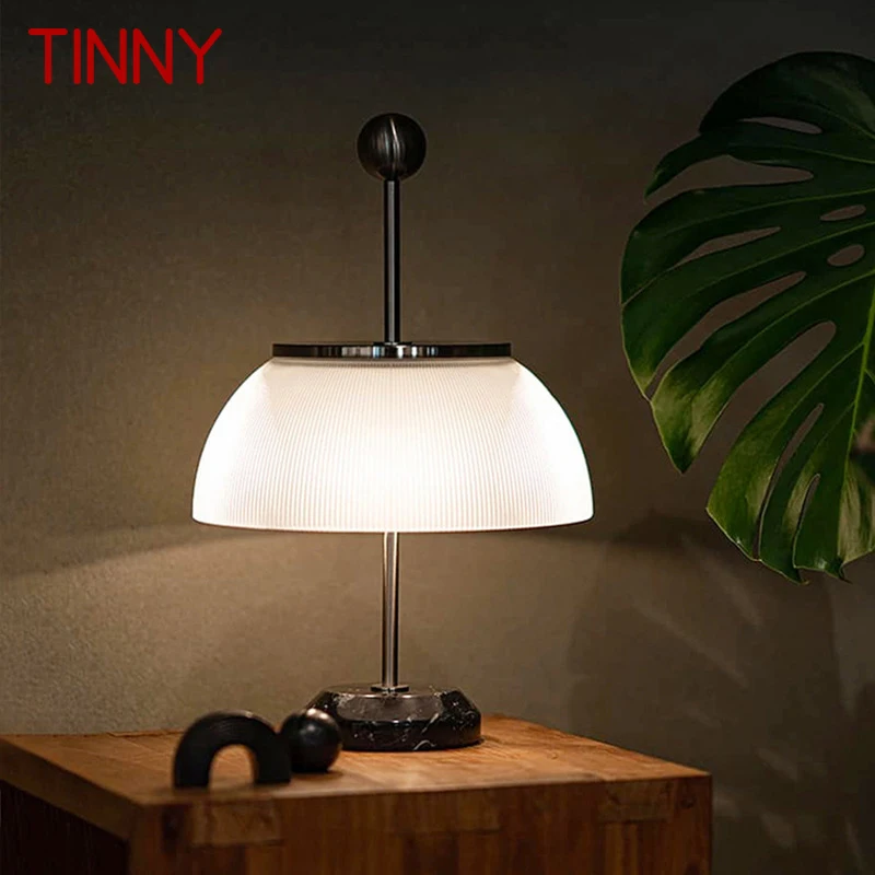 TINNY-Candeeiro de mesa LED contemporâneo nórdico, luz de mesa elegante, decoração criativa, sala e quarto