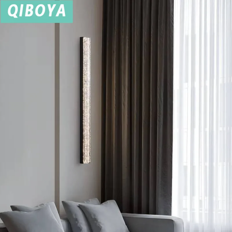 Minimalist Aisle Light 2025 New Long Strip Ceiling Light High-end Sense Corridor Entrance Cloakroom One-word Balcony Light