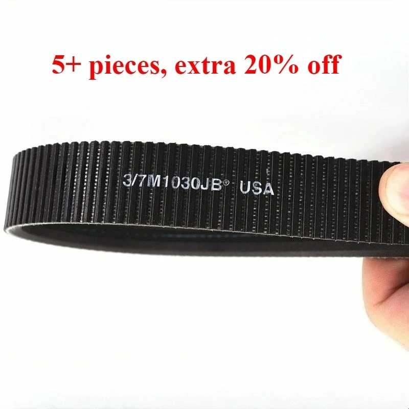 2/7M560JB 3/7M560JB 2/7M580JB 3/7M580JB 2/7M600JB 3/7M600JB 2/7M615JB 3/7M615JB USA POLYFLEX Polyurethan-Weitwinkelriemen – Detail 4