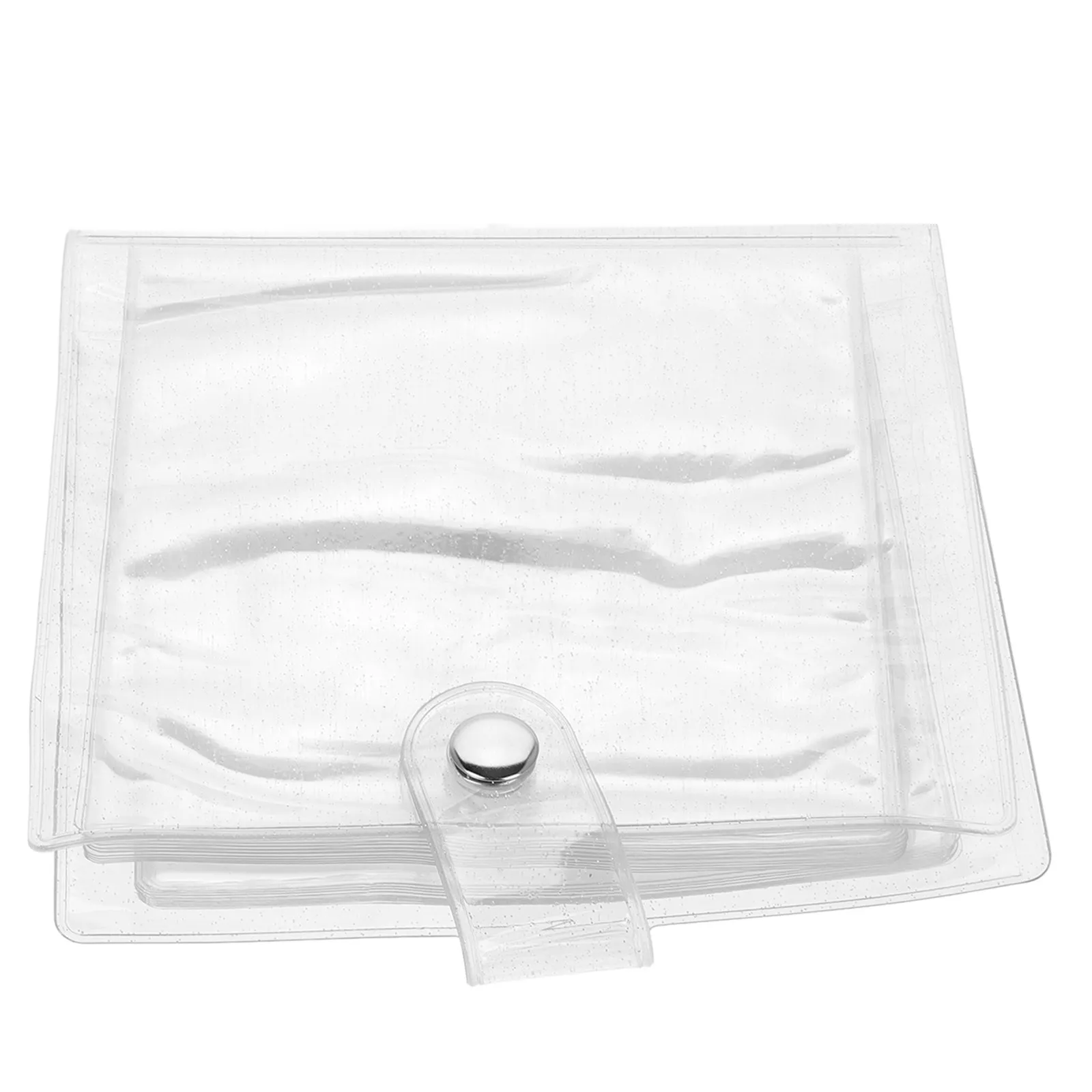 Loose-Leaf Photo Card Album with Clear PP Sleeves Large Capacity Refill Pages for Watercolor Paintings Photos Postcards