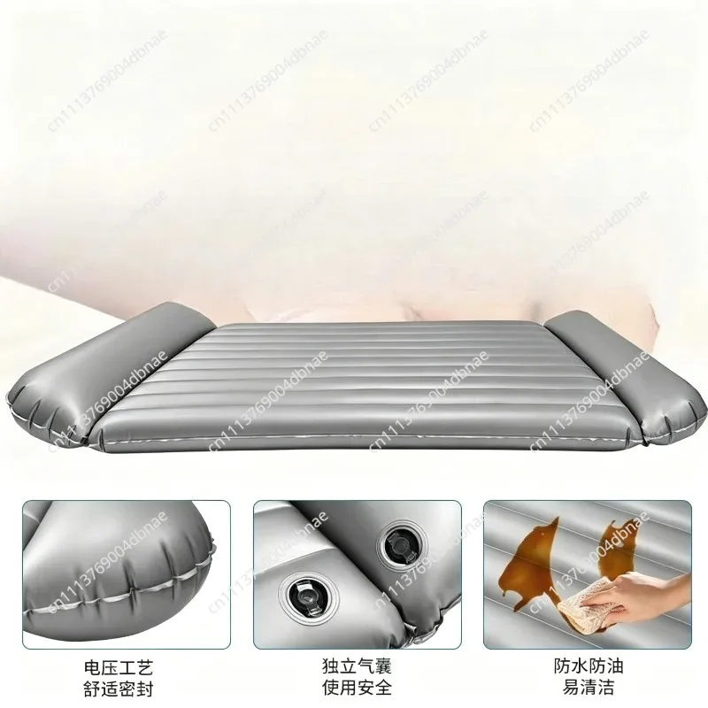 Double pillow inflatable water mattress single double spa bed sauna massage bath water bed thickened PVC air bed